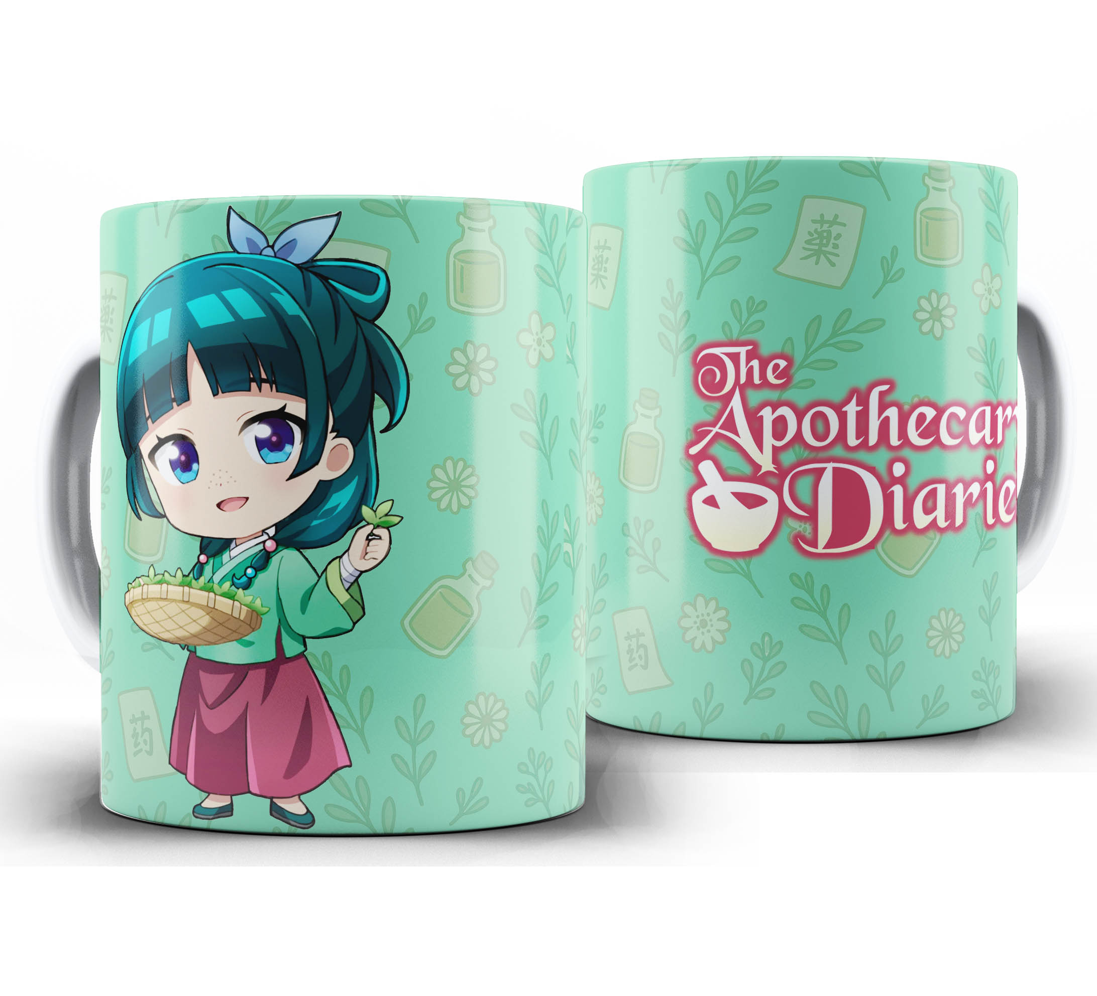 Caneca Anime - Diario de Uma Apotecaria Chibi - Maomao